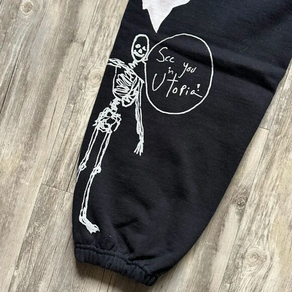 Travis Scott Astroworld Festival Utopia Concert Sweatpants Merch Size Medium - Picture 2 of 6